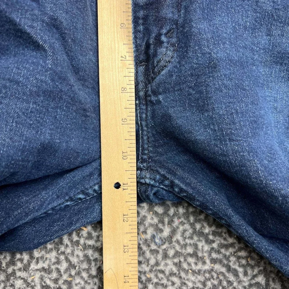 Levis 514 Jeans Men 34x30 Straight Fit Blue Denim Stretch Faded Pockets